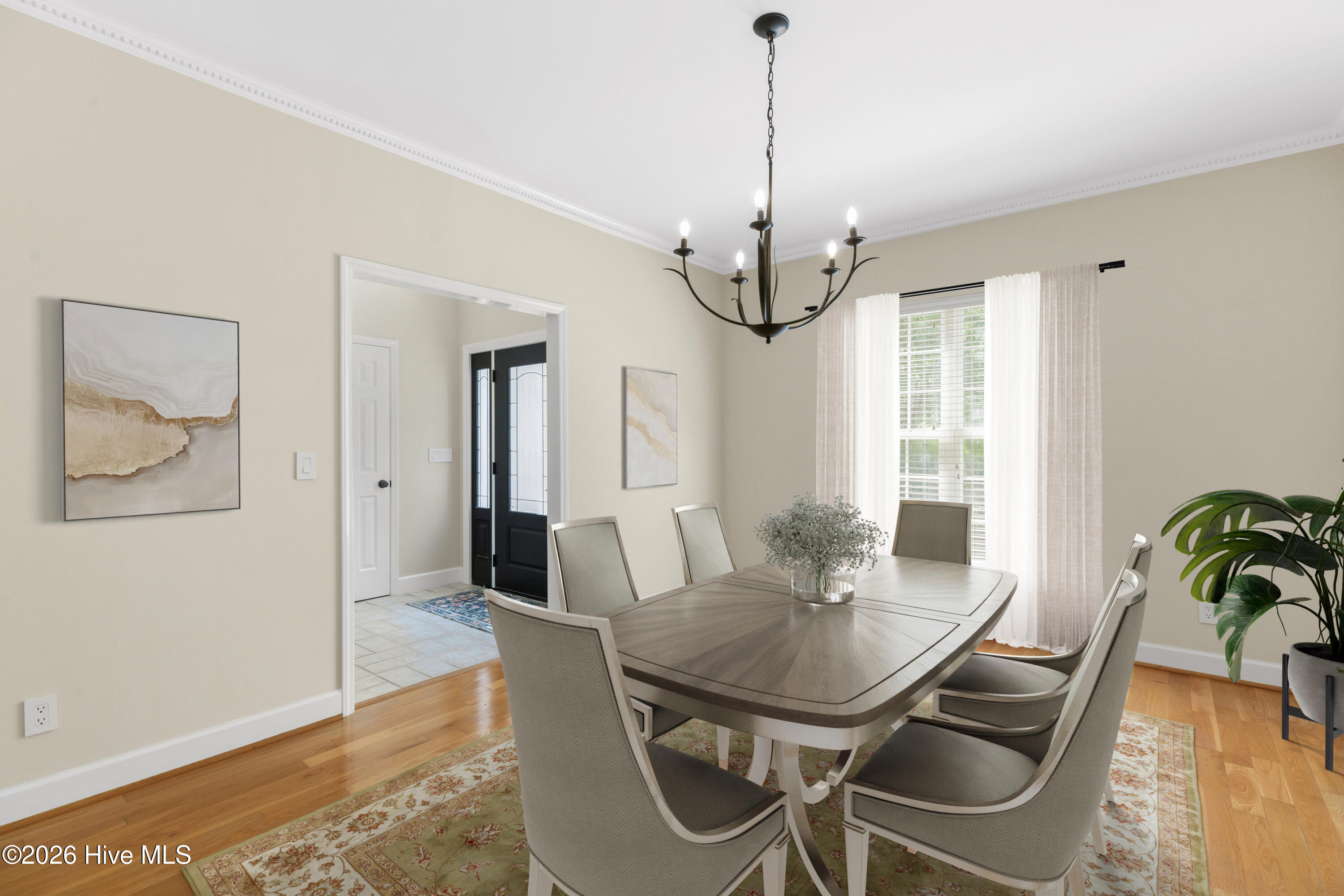 7701 Lost Tree Road Wilmington, NC 28411 - Photo 13 of 62 Digitally Staged Dining Room