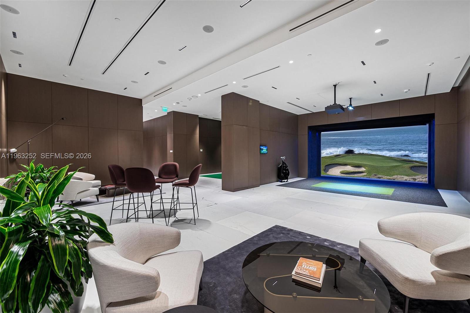 300 Biscayne Blvd Way, Unit 4404 Miami, FL 33131 - Photo 52 of 69 Floor 54-Golf Simulator.