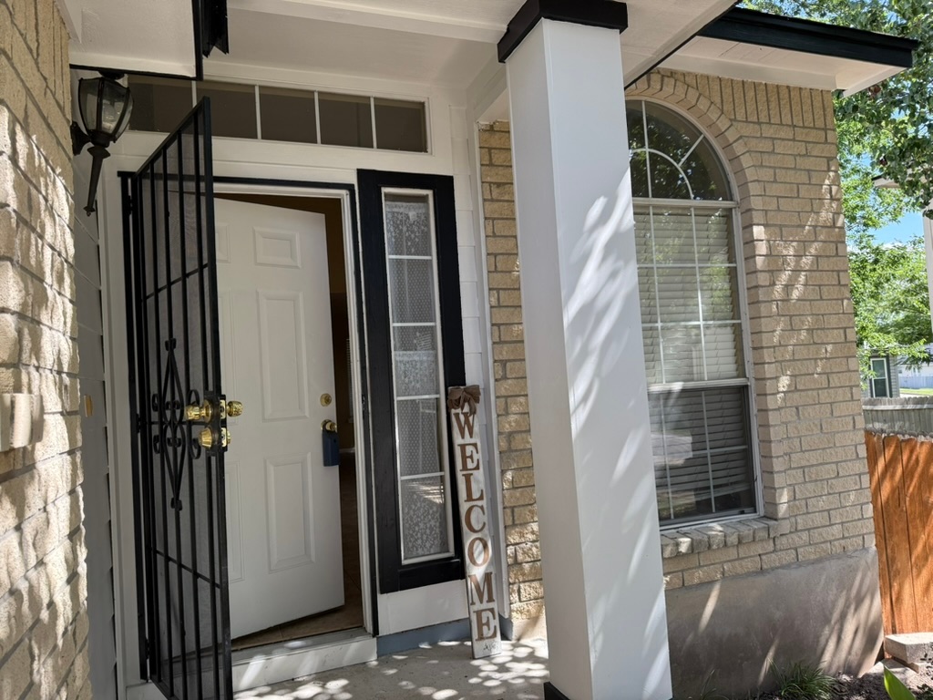 1707 Morningside Cove Round Rock, TX 78664 - Photo 2 of 31 a view of front door and porch