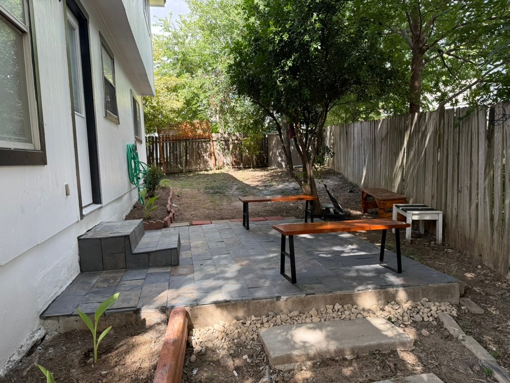 1707 Morningside Cove Round Rock, TX 78664 - Photo 27 of 31 a view of a backyard with sitting area