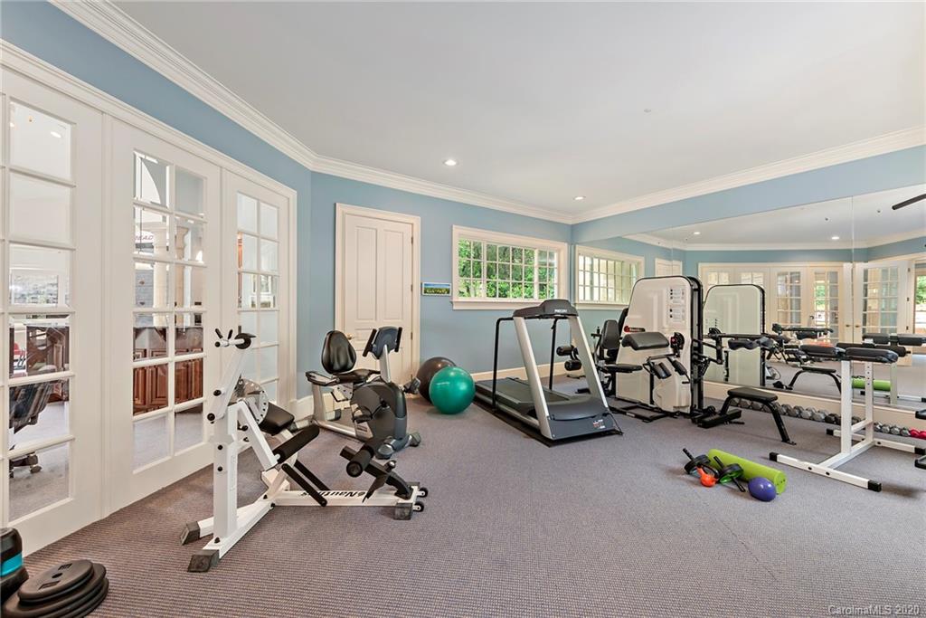 8333 Providence Road Charlotte, NC 28277 - Photo 26 of 47 a view of a room with gym equipment