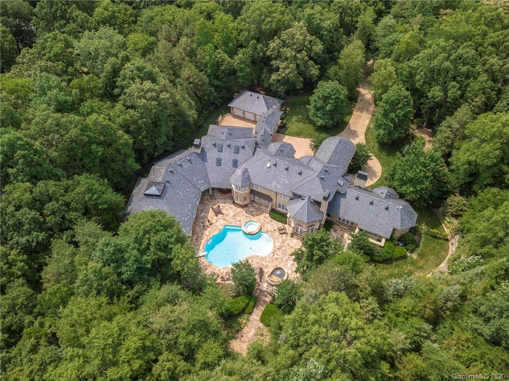 8333 Providence Road Charlotte, NC 28277 - Photo 44 of 47 an aerial view of a house with outdoor space and street view