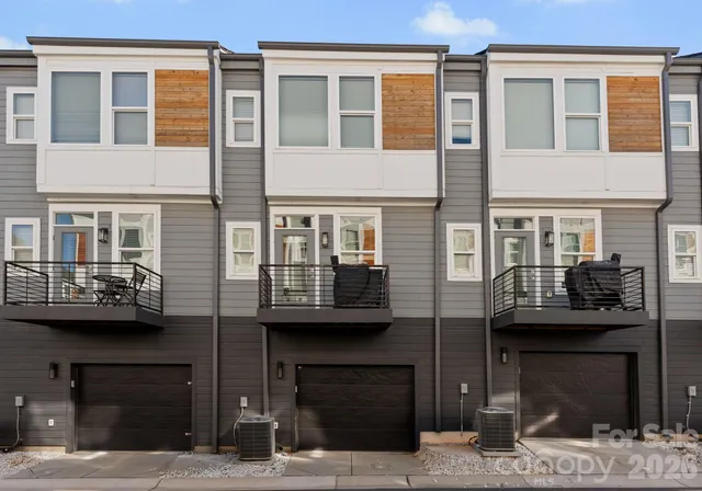 a view of a building with a street