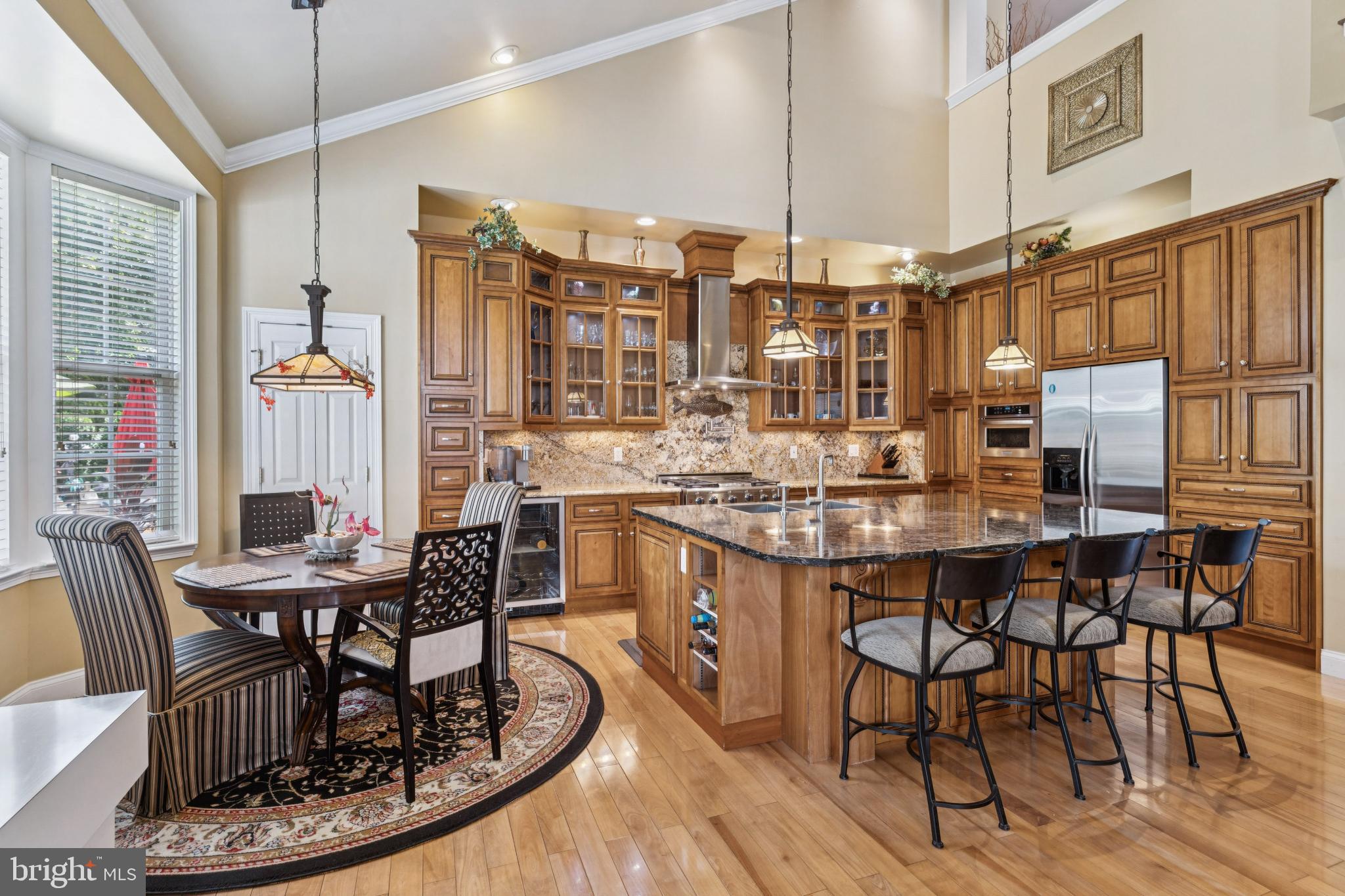 4 Running Brook Terrace Barnegat, NJ 08005 - Photo 10 of 28 Elegant kitchen with rich wood cabinetry.