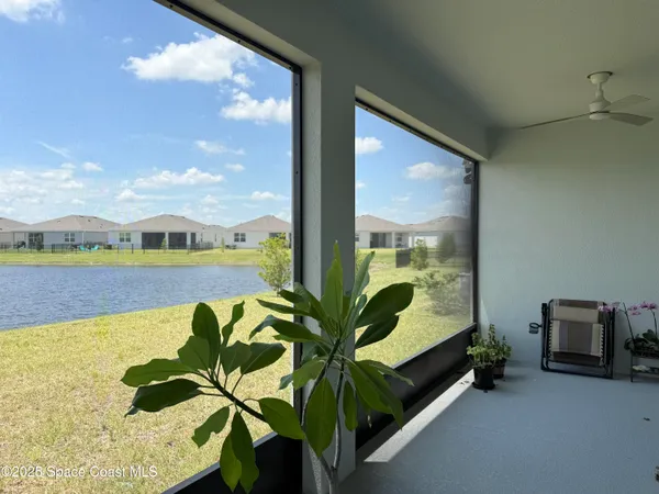 a view of lobby with furniture