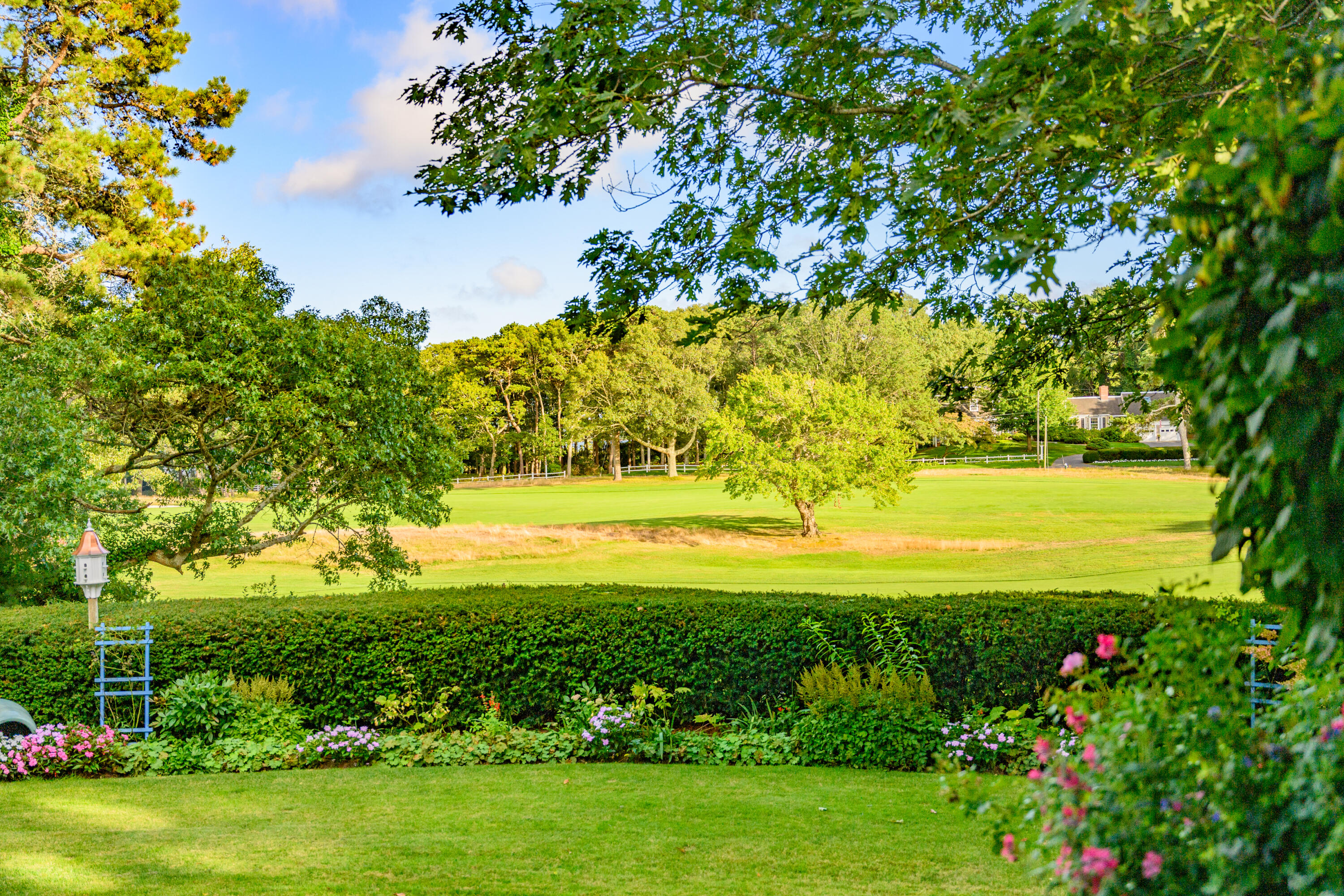 245 North Bay Road Osterville, MA 02655 - Photo 7 of 50 a view of an ocean from a yard
