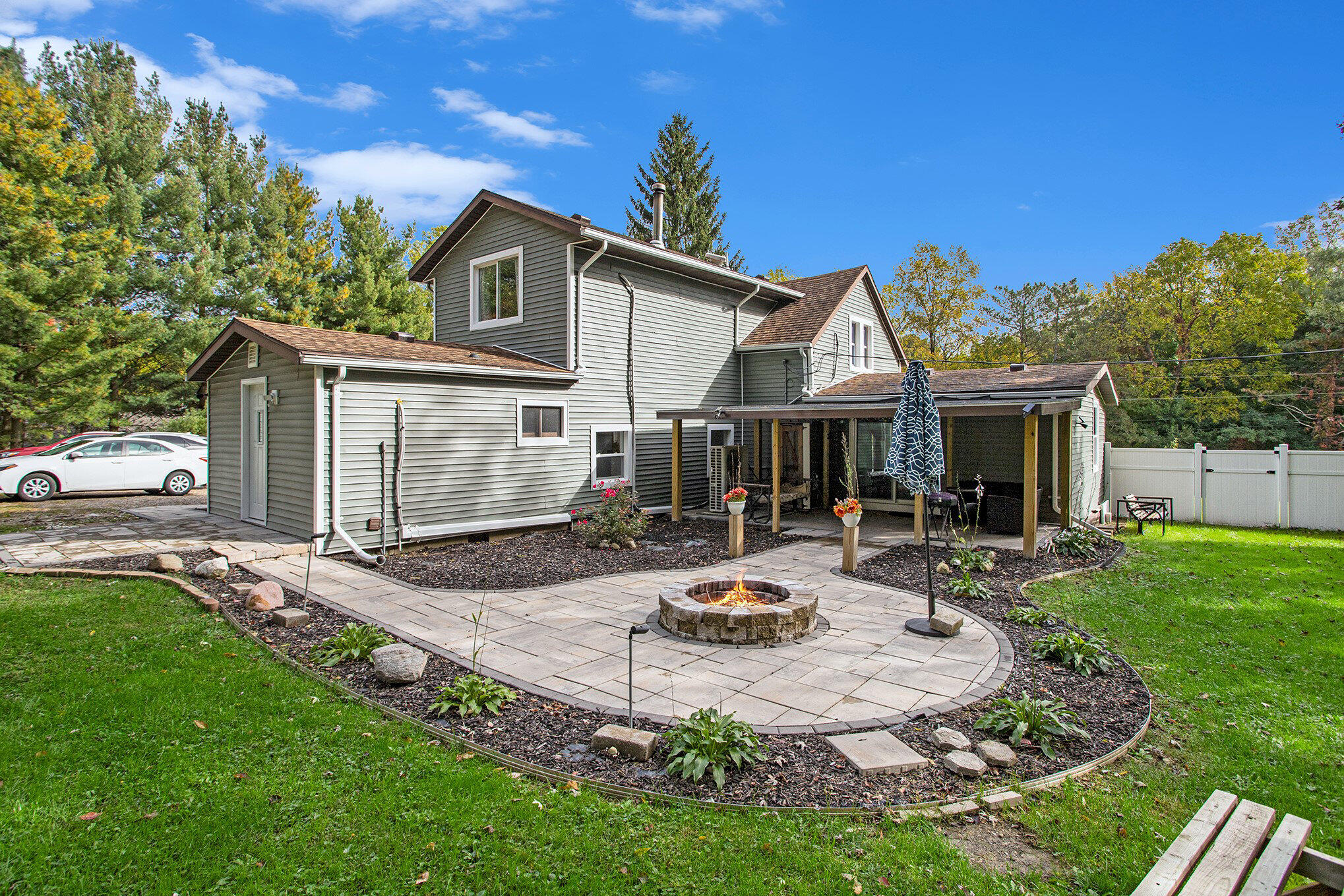 3010 Portage Road Niles, MI 49120 - Photo 32 of 39 3010 Portage Rd.Back Yard