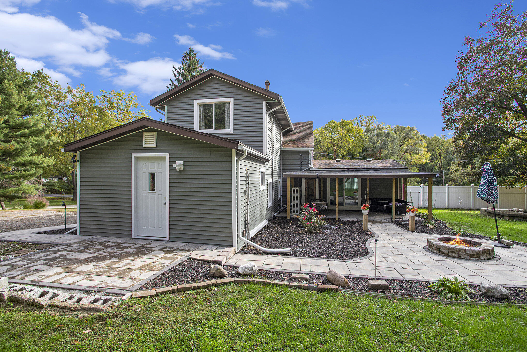 3010 Portage Road Niles, MI 49120 - Photo 38 of 39 3010 Portage Rd.Back View of Home