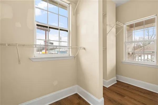 a view of empty room