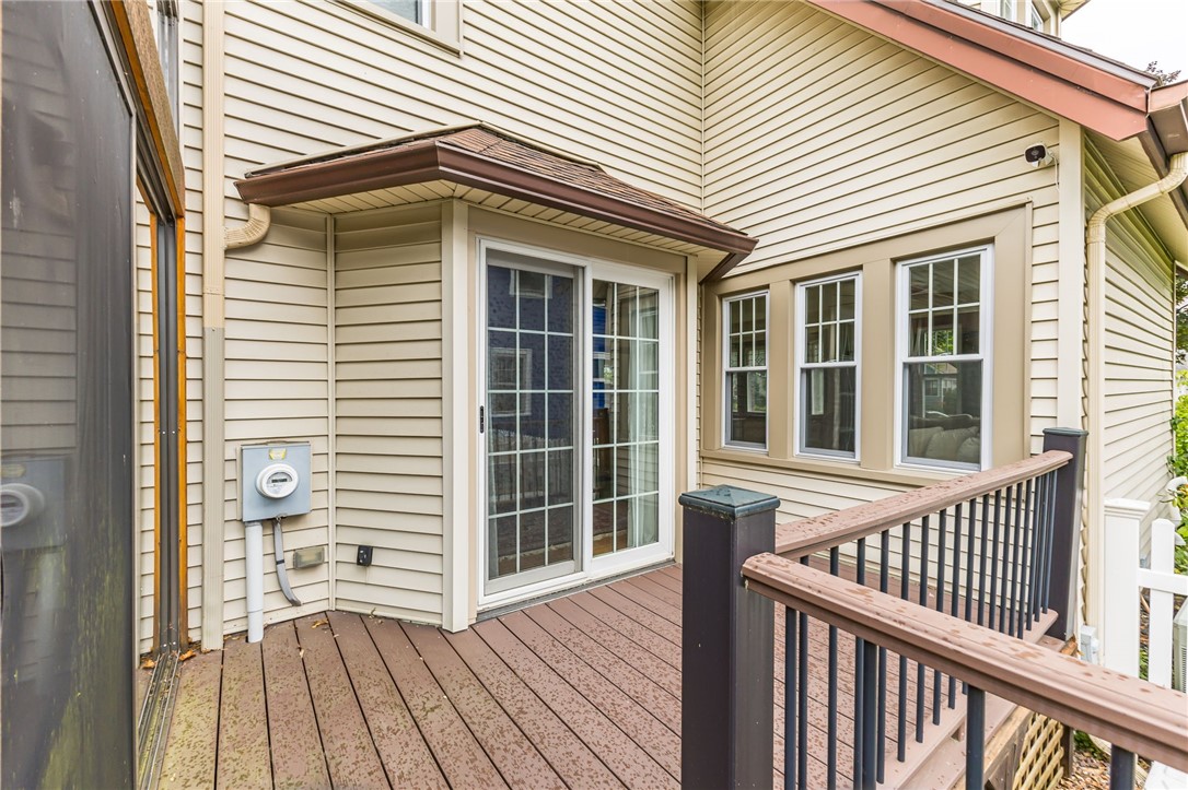 55 Elm Drive Rochester, NY 14609 - Photo 29 of 31 Composite deck off of the Dining Room