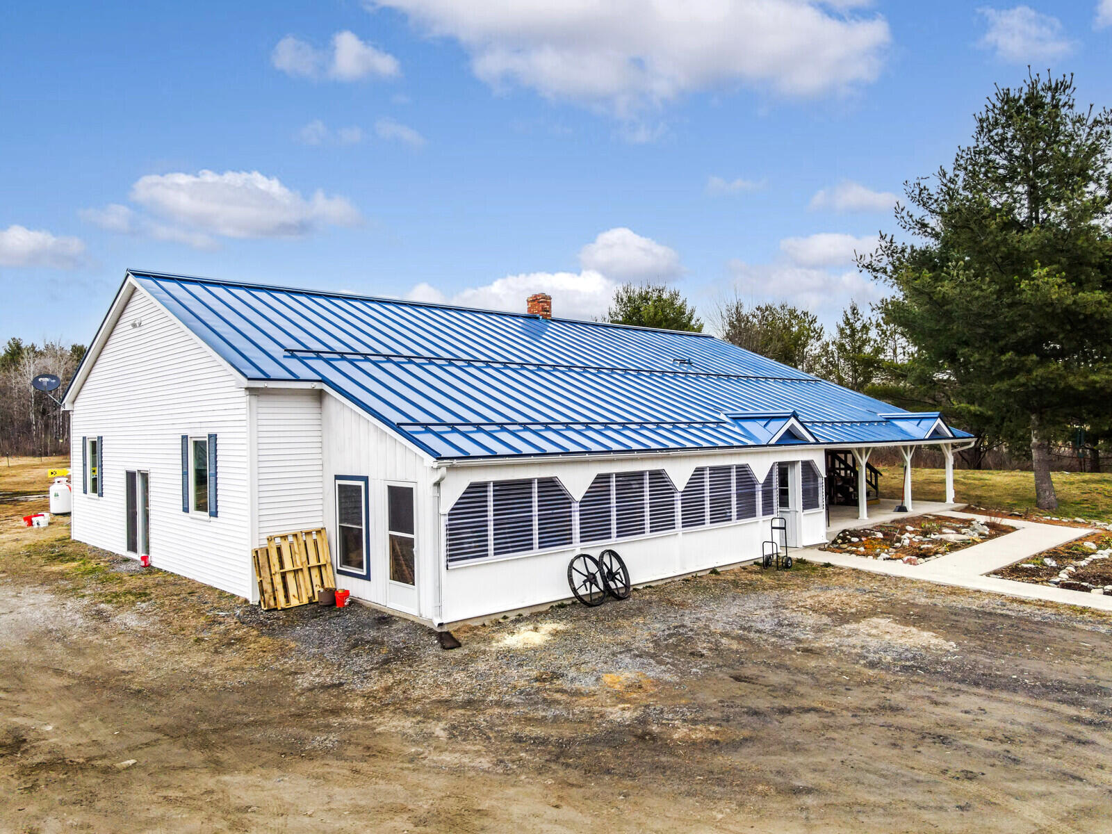 184 Bellsqueeze Road Benton, ME 04901 - Photo 4 of 58 Side of home toward rear