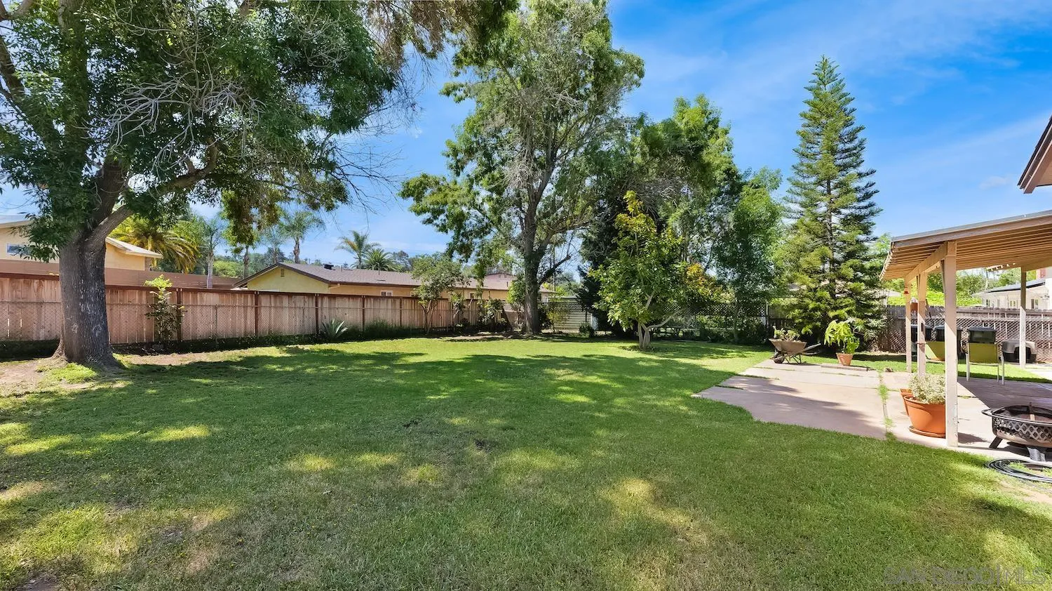 1003 Tiger Tail Road Vista, CA 92084 - Photo 21 of 22 a view of a backyard with tree