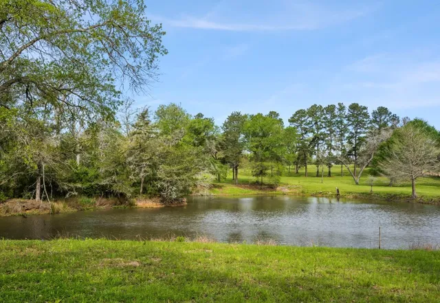 a view of lake background with houses