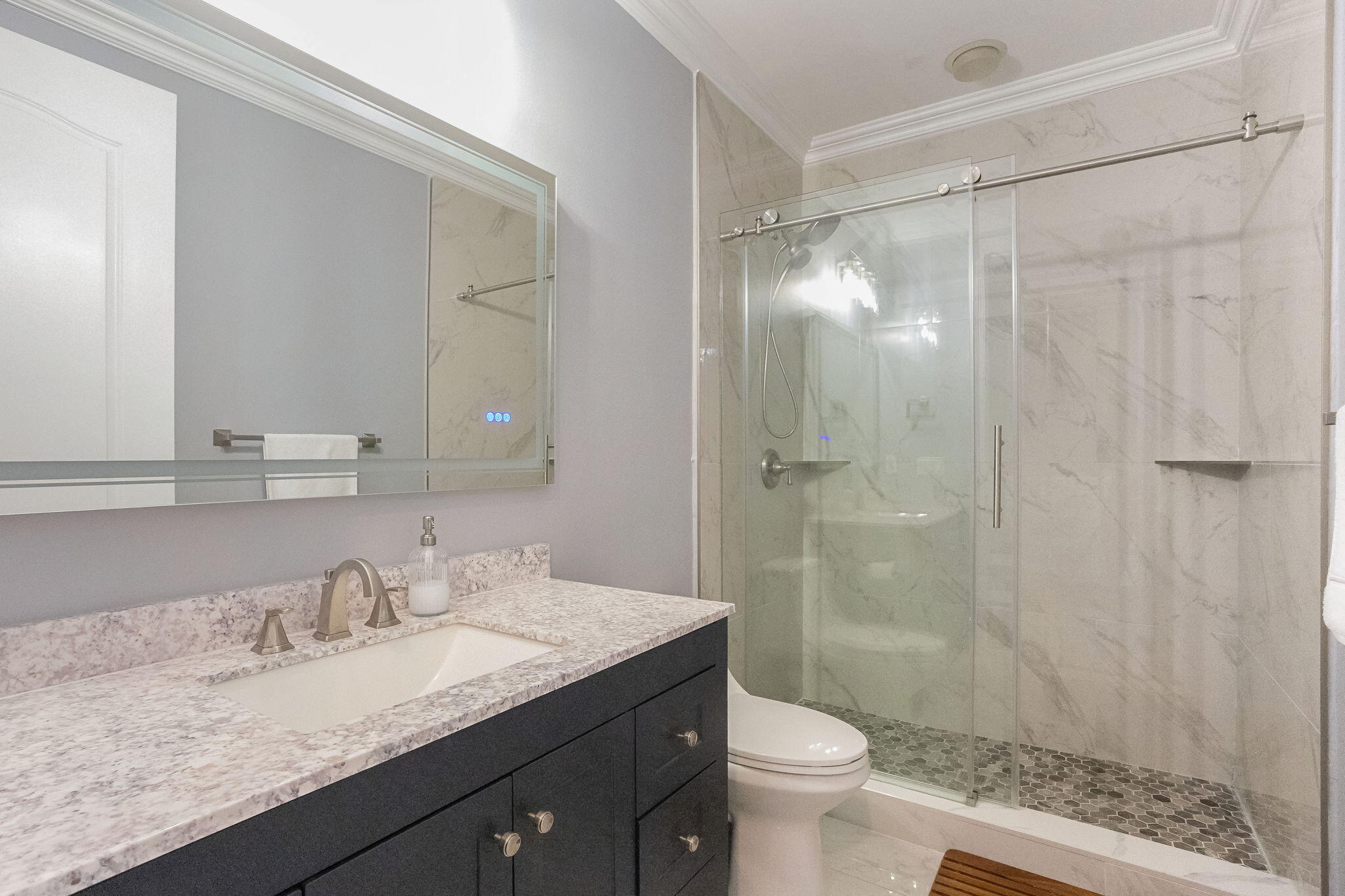5550 Northeast Trieste Terrace Boca Raton, FL 33487 - Photo 20 of 36 Remodeled Bathroom