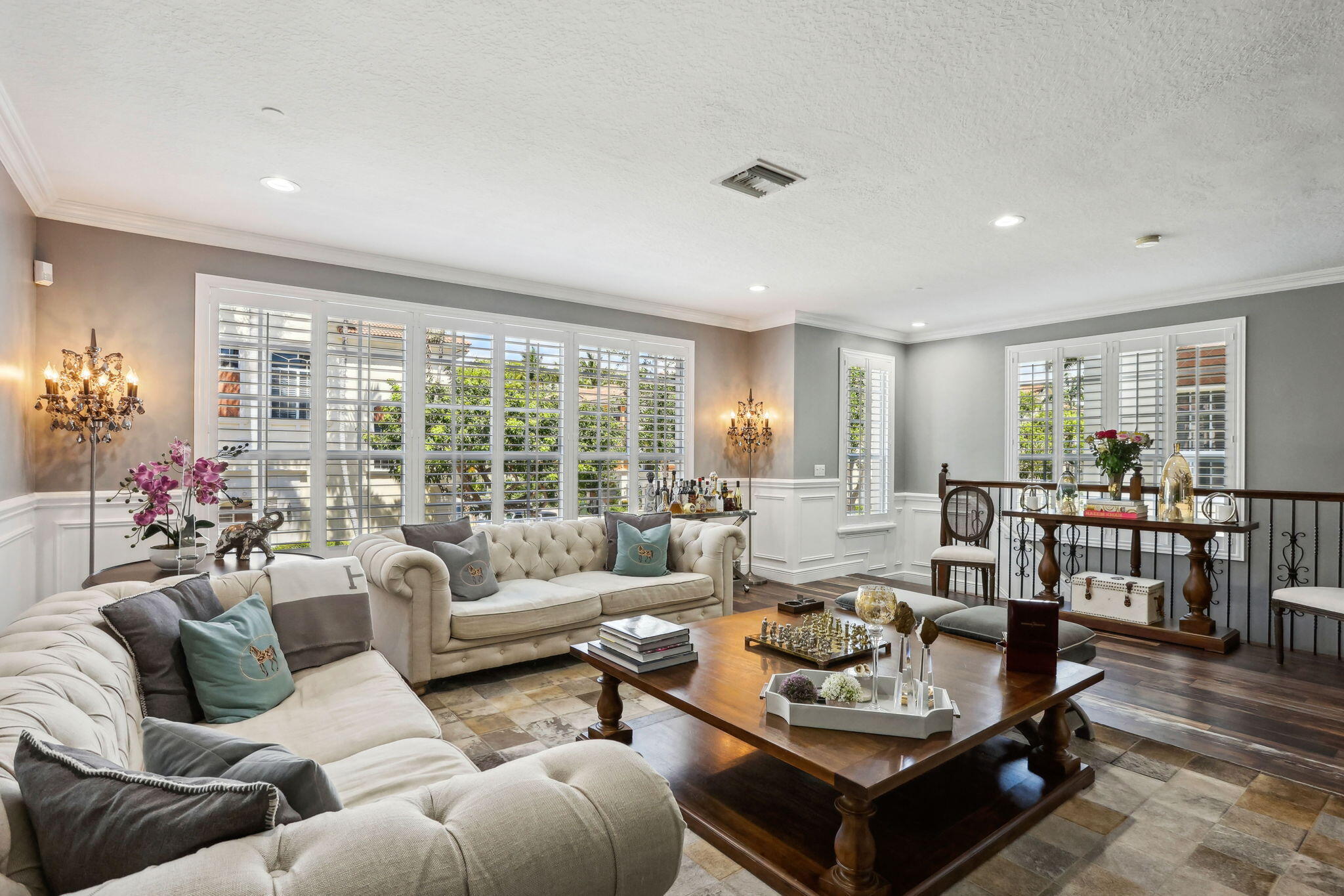 5550 Northeast Trieste Terrace Boca Raton, FL 33487 - Photo 3 of 36 Living Room
