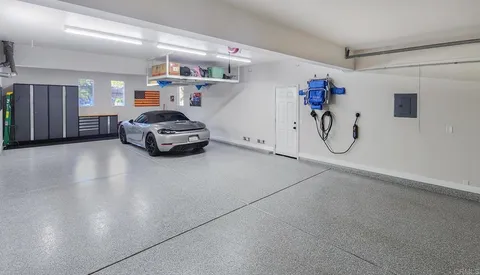 a view of car garage
