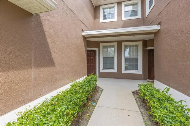 a view of entrance of the house