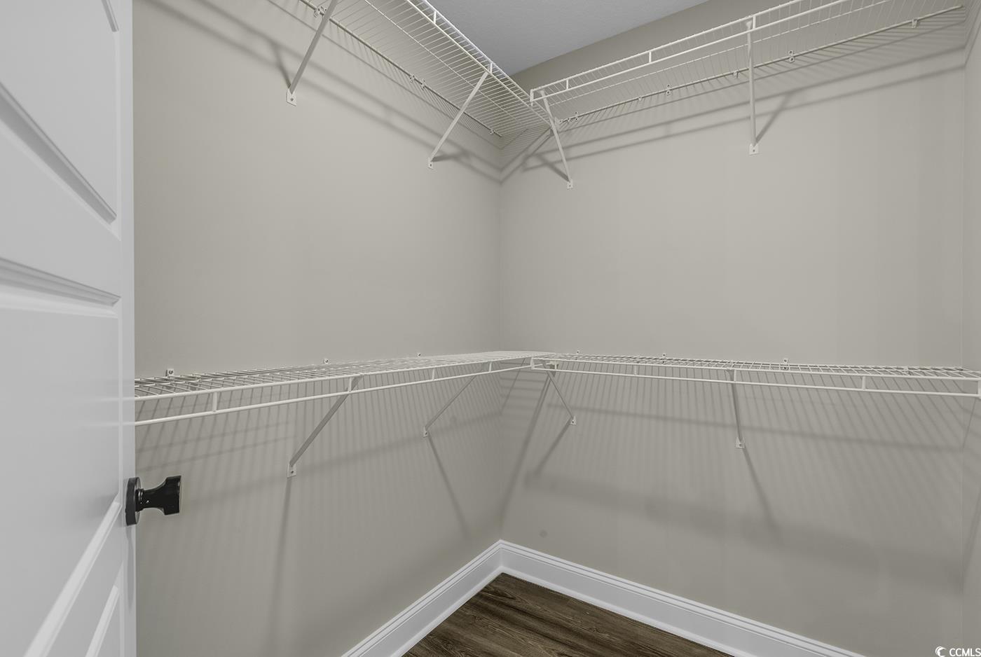 3255 Red Bluff Road Loris, SC 29569 - Photo 36 of 38 Walk in closet featuring dark wood-style floors