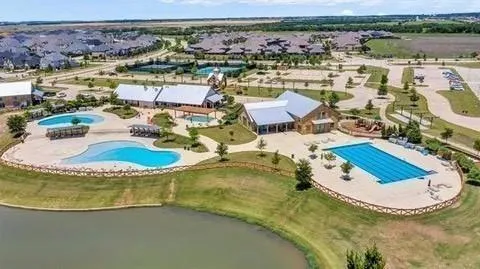 a front view of a building