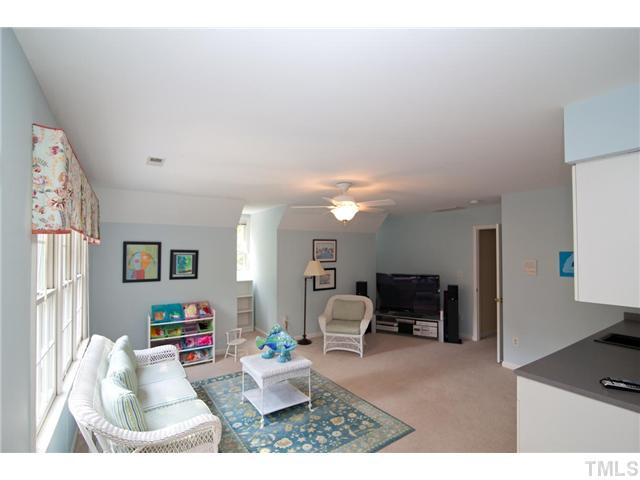 12400 Glenlivet Way Raleigh, NC 27613 - Photo 21 of 24 The Bonus Room can be used for TV, Pool, Kids Room, and more! This Open Space is just waiting for you to make it your own..... Bonus Room