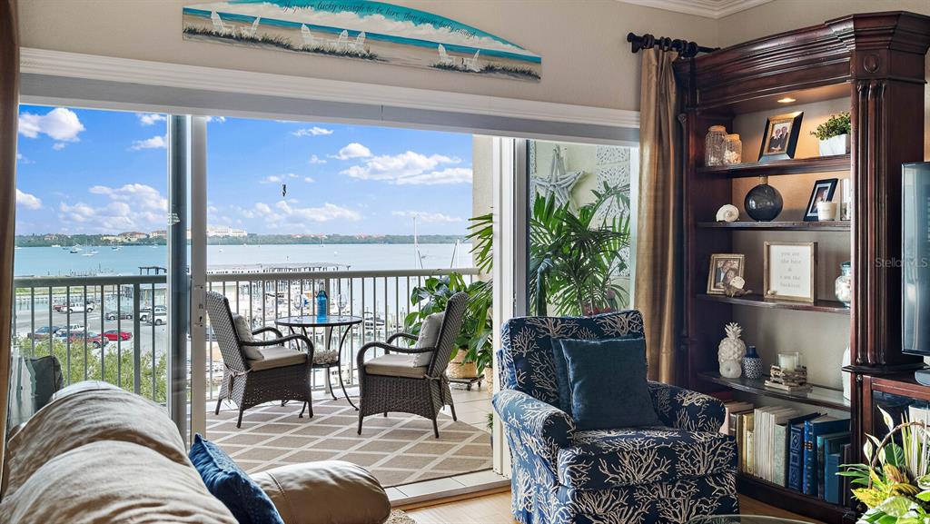 425 150th Avenue, Unit 2502 Madeira Beach, FL 33708 - Photo 1 of 1 GREAT VIEWS of Intra-Coastal from Living Room AND your large, covered BALCONY