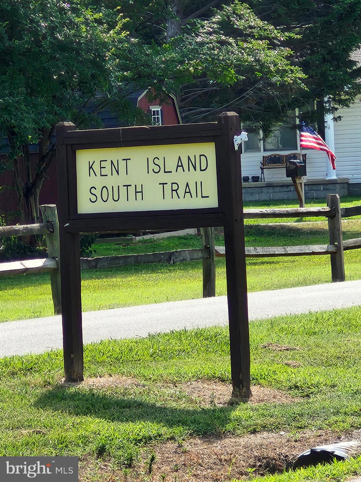 303 Queens Colony High Road Stevensville, MD 21666 - Photo 13 of 21 a view of a park with welcome board
