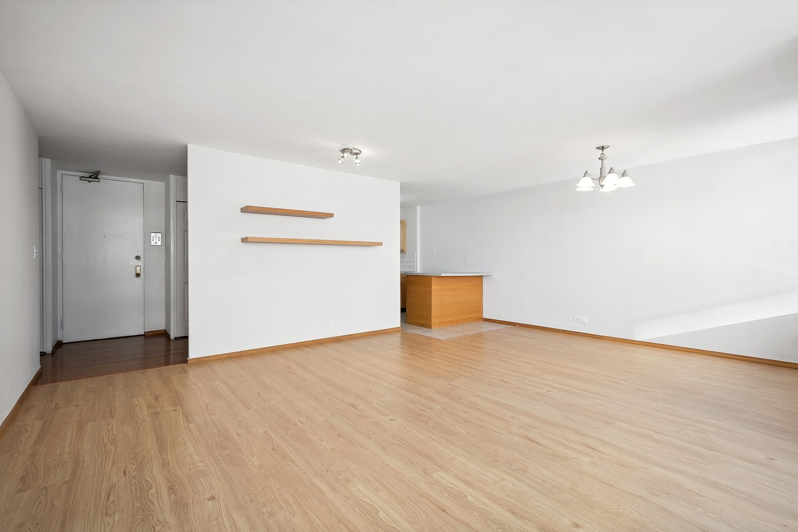 5701 North Sheridan Road, Unit 15R Chicago, IL 60660 - Photo 4 of 21 a view of an empty room and wooden floor