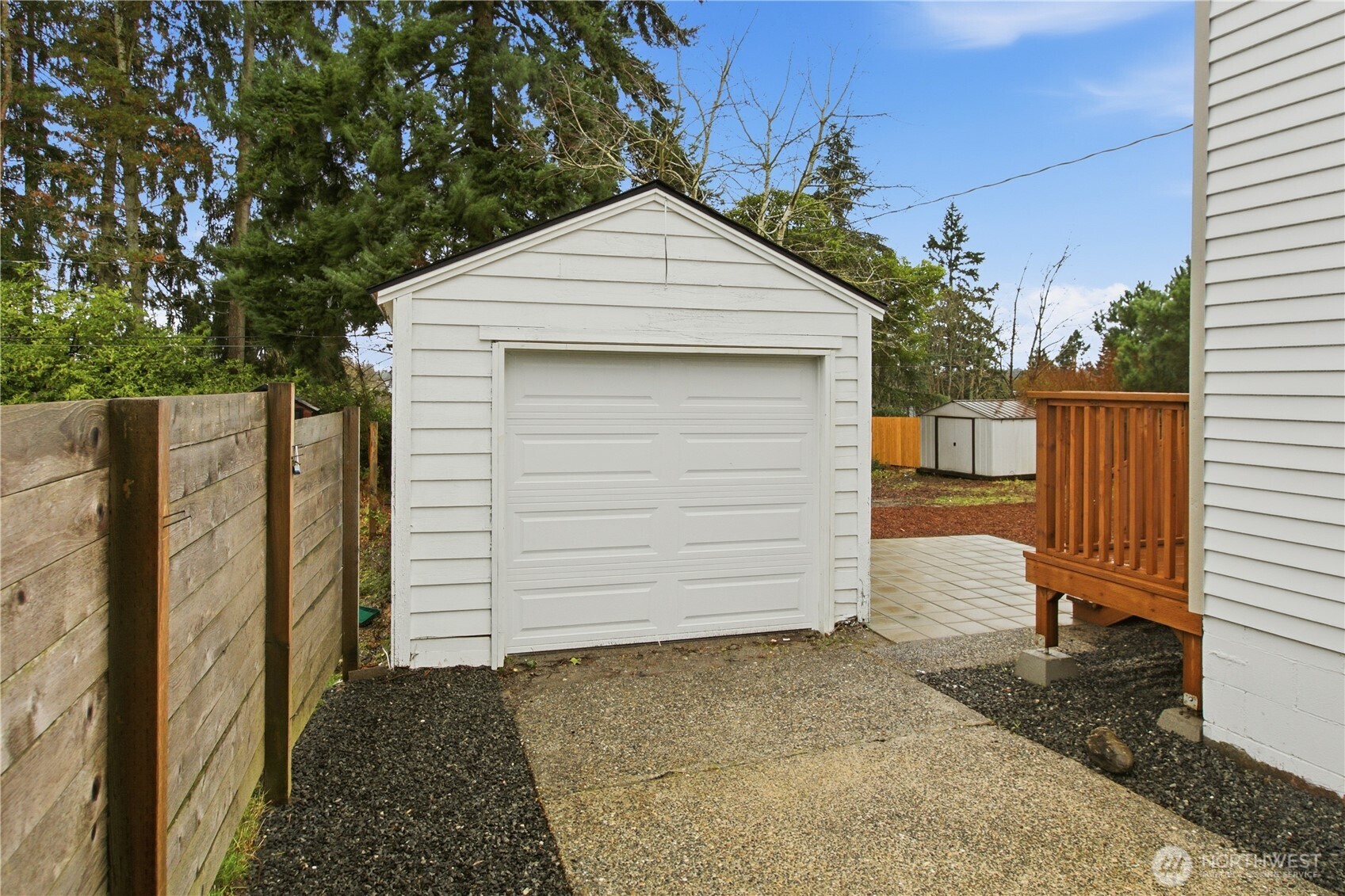 17017 4th Avenue Northeast Shoreline, WA 98155 - Photo 28 of 28 a view of small house with a garage