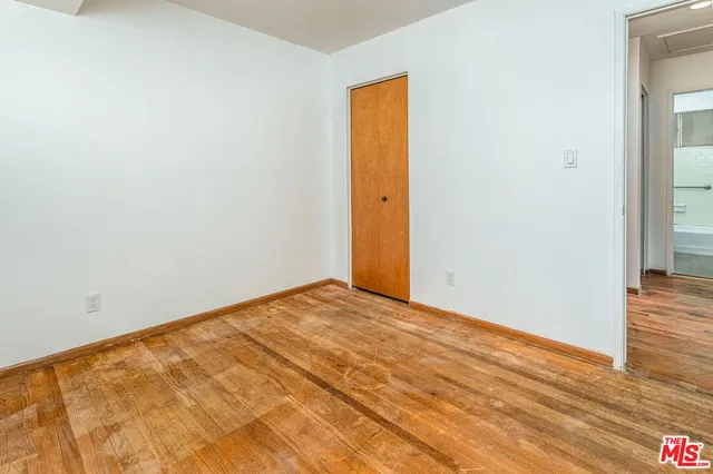 a view of empty room