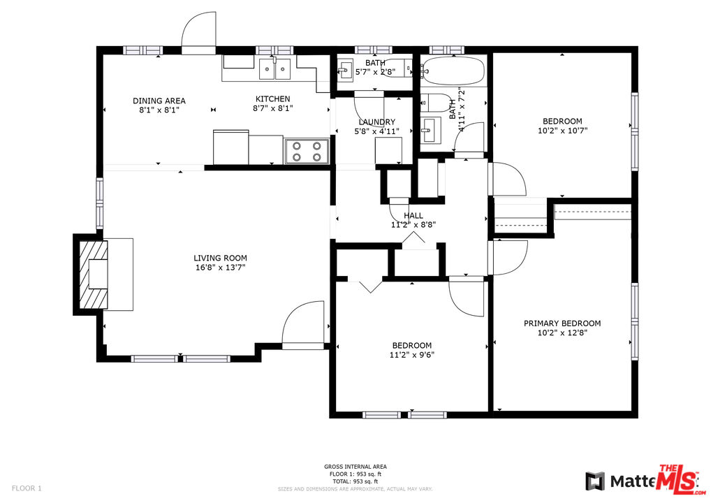 6352 Clyde Avenue San Diego, CA 92139 - Photo 30 of 30 a picture of a floor plan