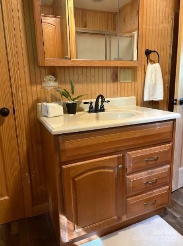 623 Edwards Cove Road Waynesville, NC 28786 - Photo 26 of 46 a view of a sink and a mirror