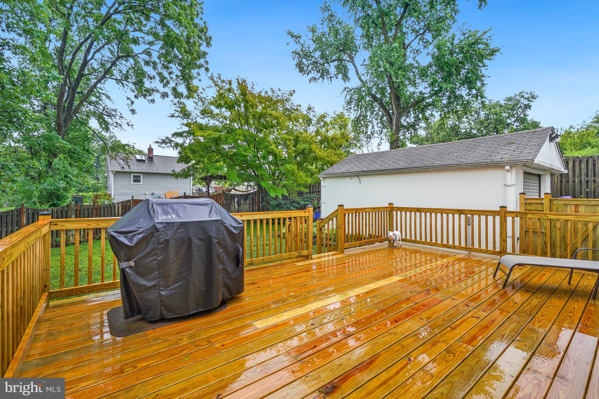 12311 Middle Road Silver Spring, MD 20906 - Photo 25 of 33 Rear Deck - Brand New!