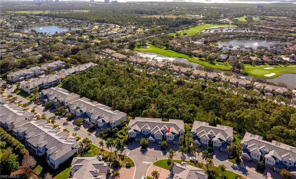 an aerial view of a city with lots of residential buildings