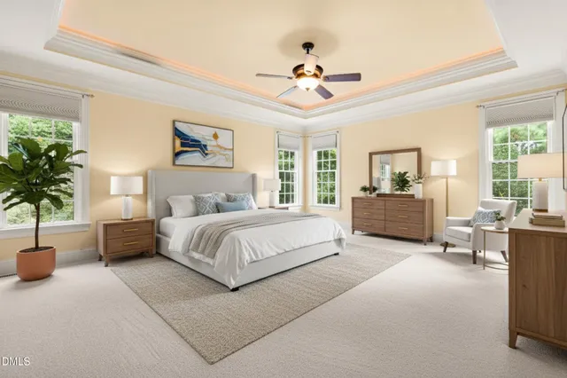 a room with wooden floor pool table and windows