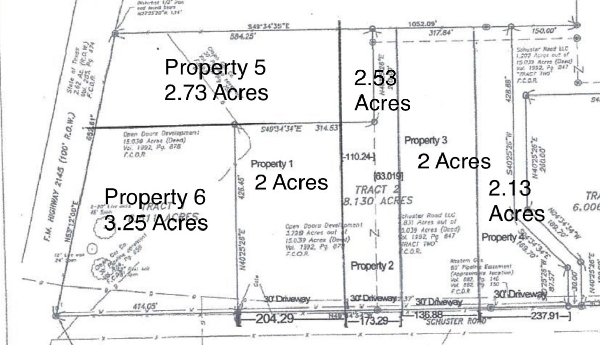 8640 Fm-2145 Ledbetter, TX 78946 - Photo 7 of 7 Subject Property is labeled Property #5