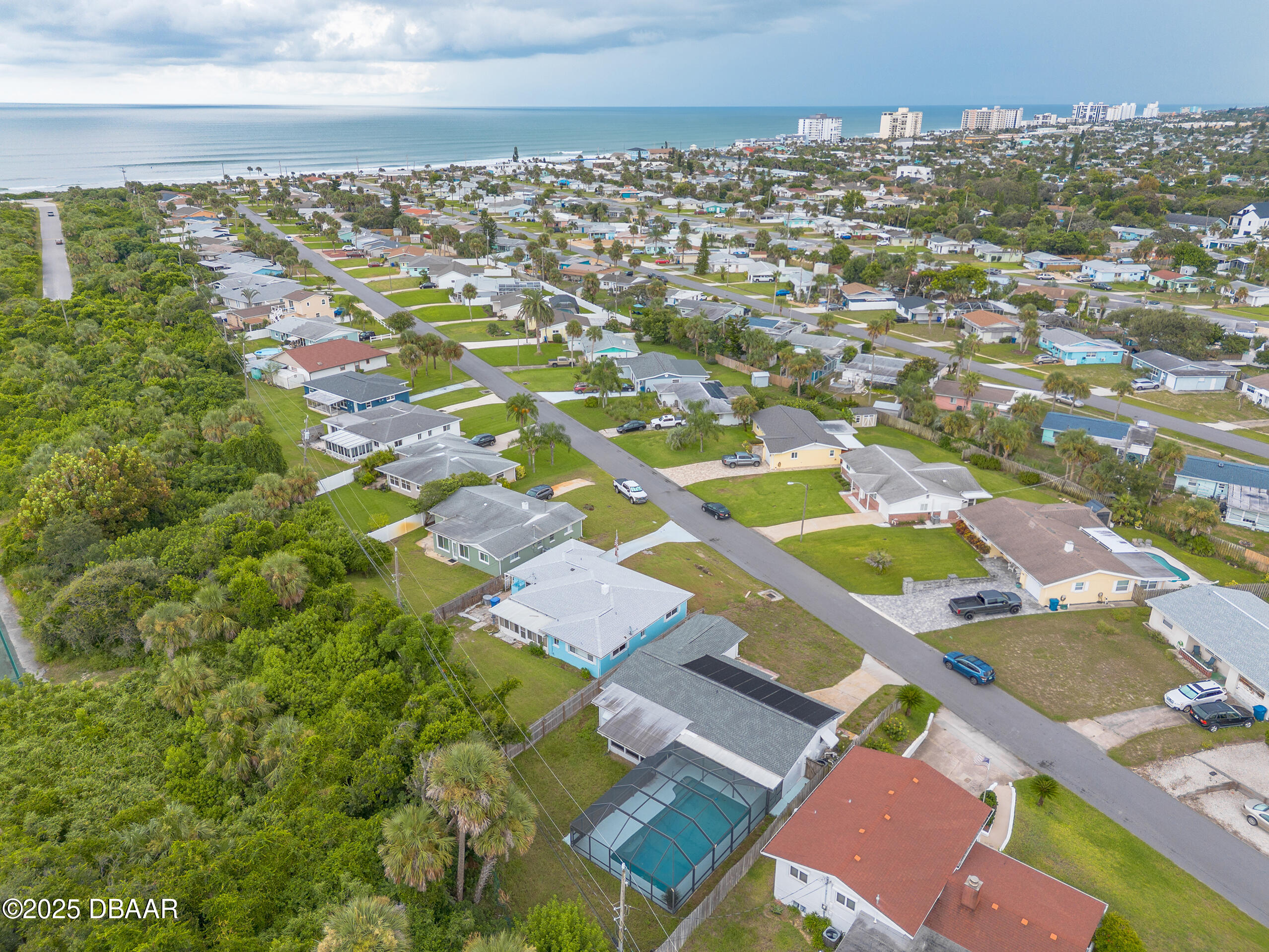 45 Rivocean Drive Ormond Beach, FL 32176 - Photo 33 of 37 an aerial view of residential houses with outdoor space