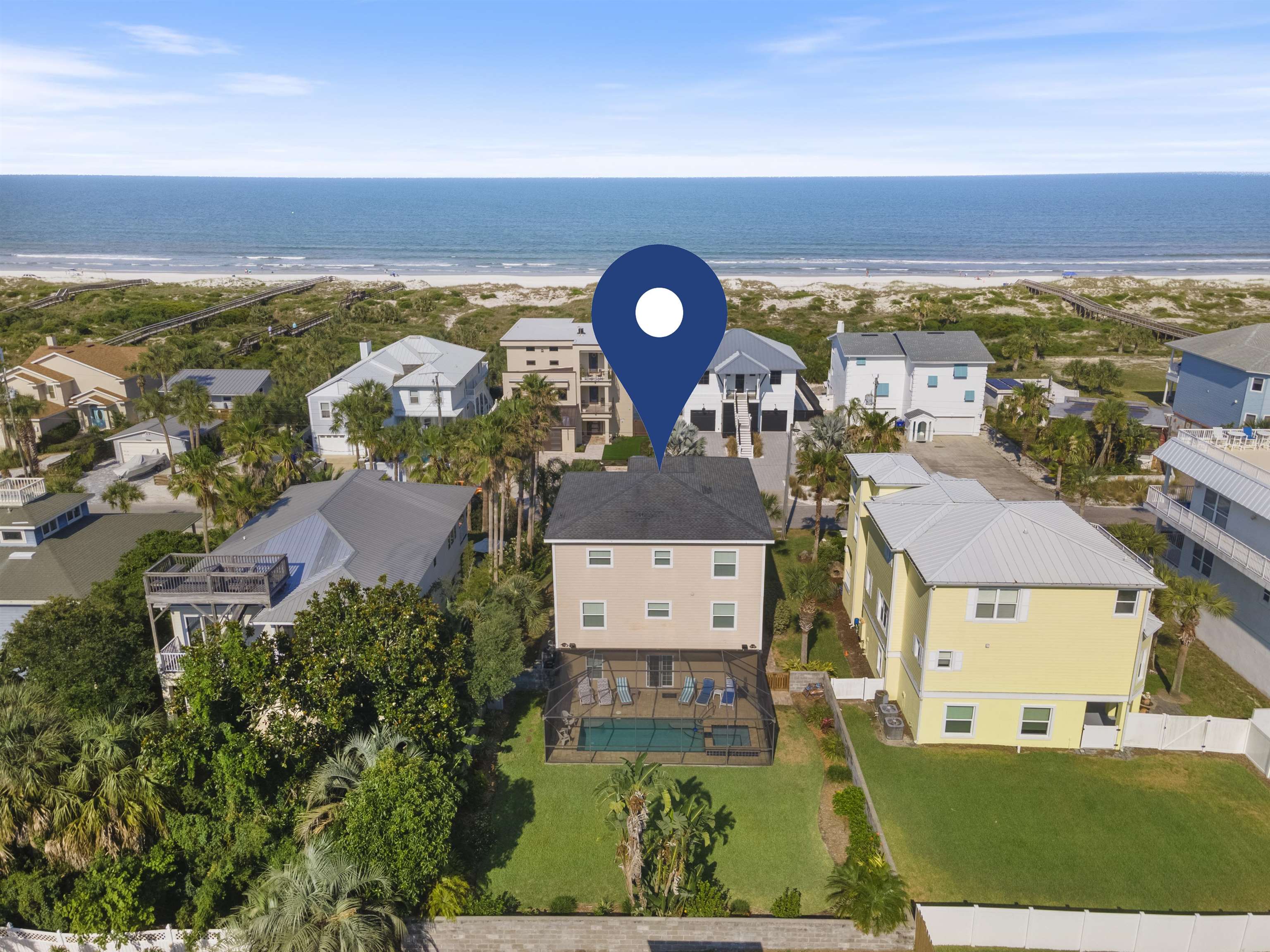 5067 Atlantic View St. Augustine, FL 32080 - Photo 2 of 47 an aerial view of residential houses with outdoor space