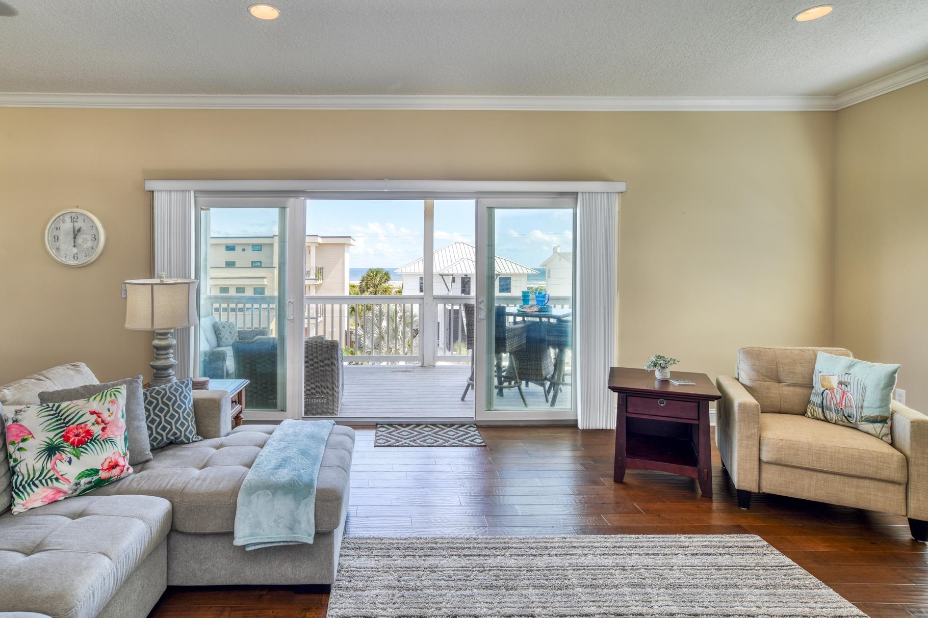 5067 Atlantic View St. Augustine, FL 32080 - Photo 26 of 47 a living room with furniture and a large window