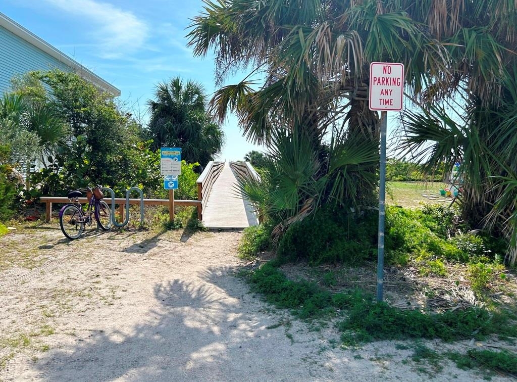 5067 Atlantic View St. Augustine, FL 32080 - Photo 6 of 47 a view of backyard with palm trees