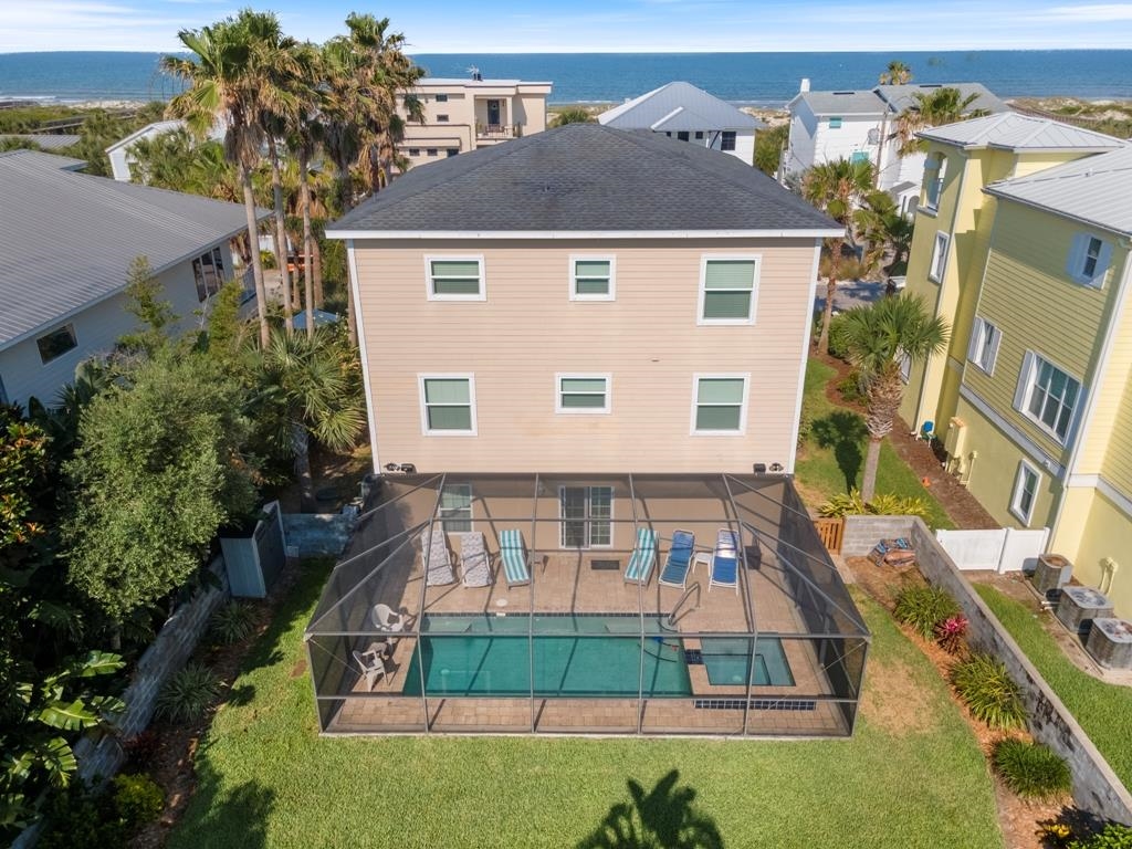 5067 Atlantic View St. Augustine, FL 32080 - Photo 9 of 47 an aerial view of a house