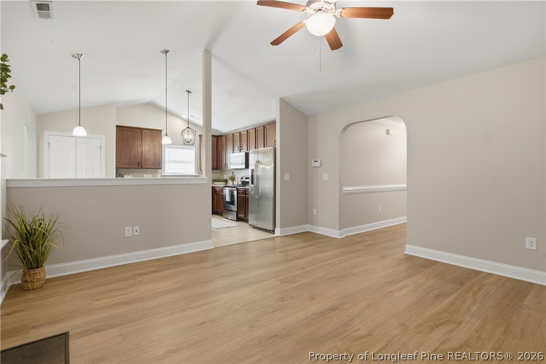 415 Colonist Place Cameron, NC 28326 - Photo 8 of 49 a view of a kitchen with a sink and cabinet area