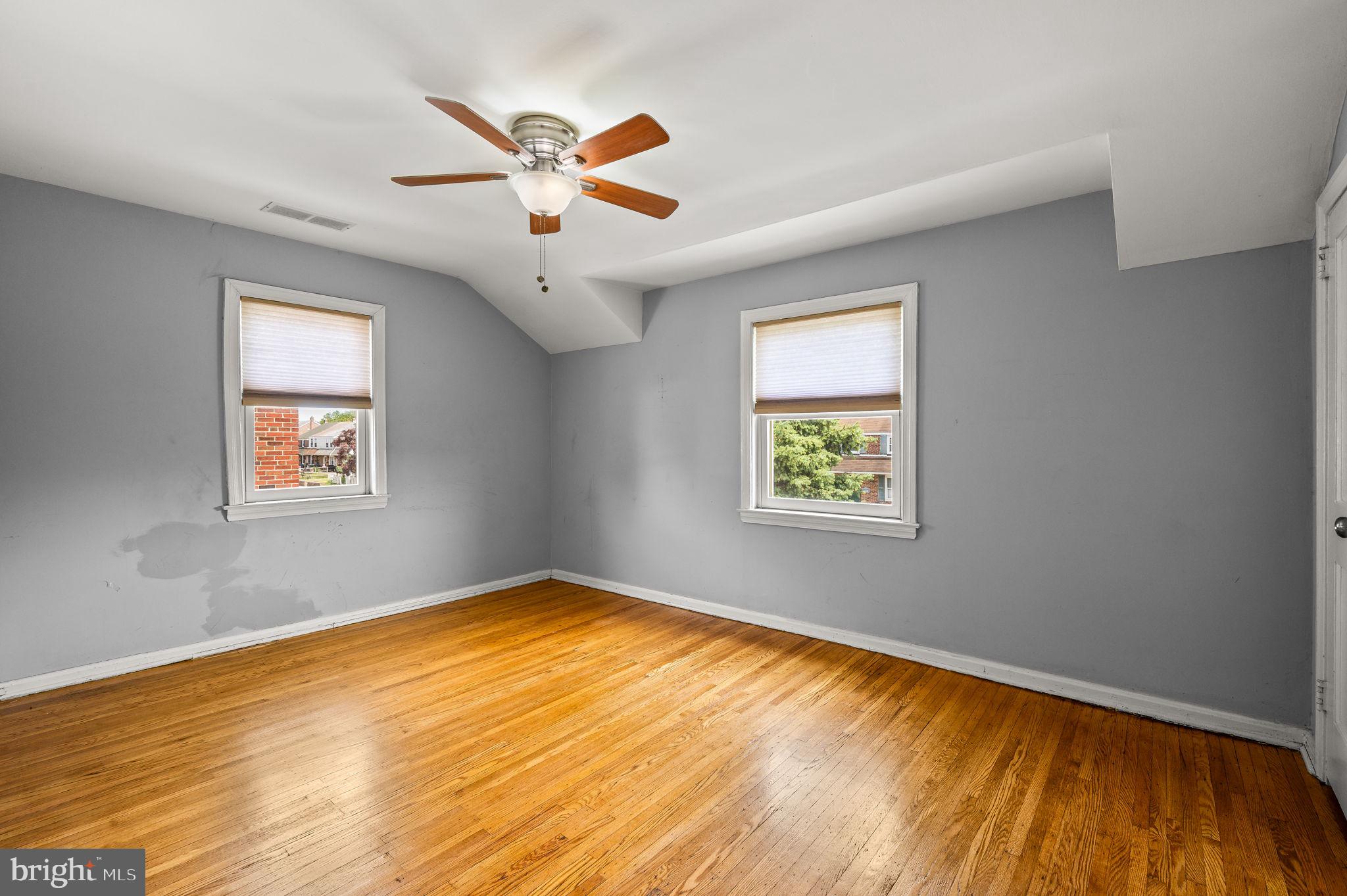 602 Braxton Road Ridley Park, PA 19078 - Photo 21 of 36 Second Bedroom with Double Windows