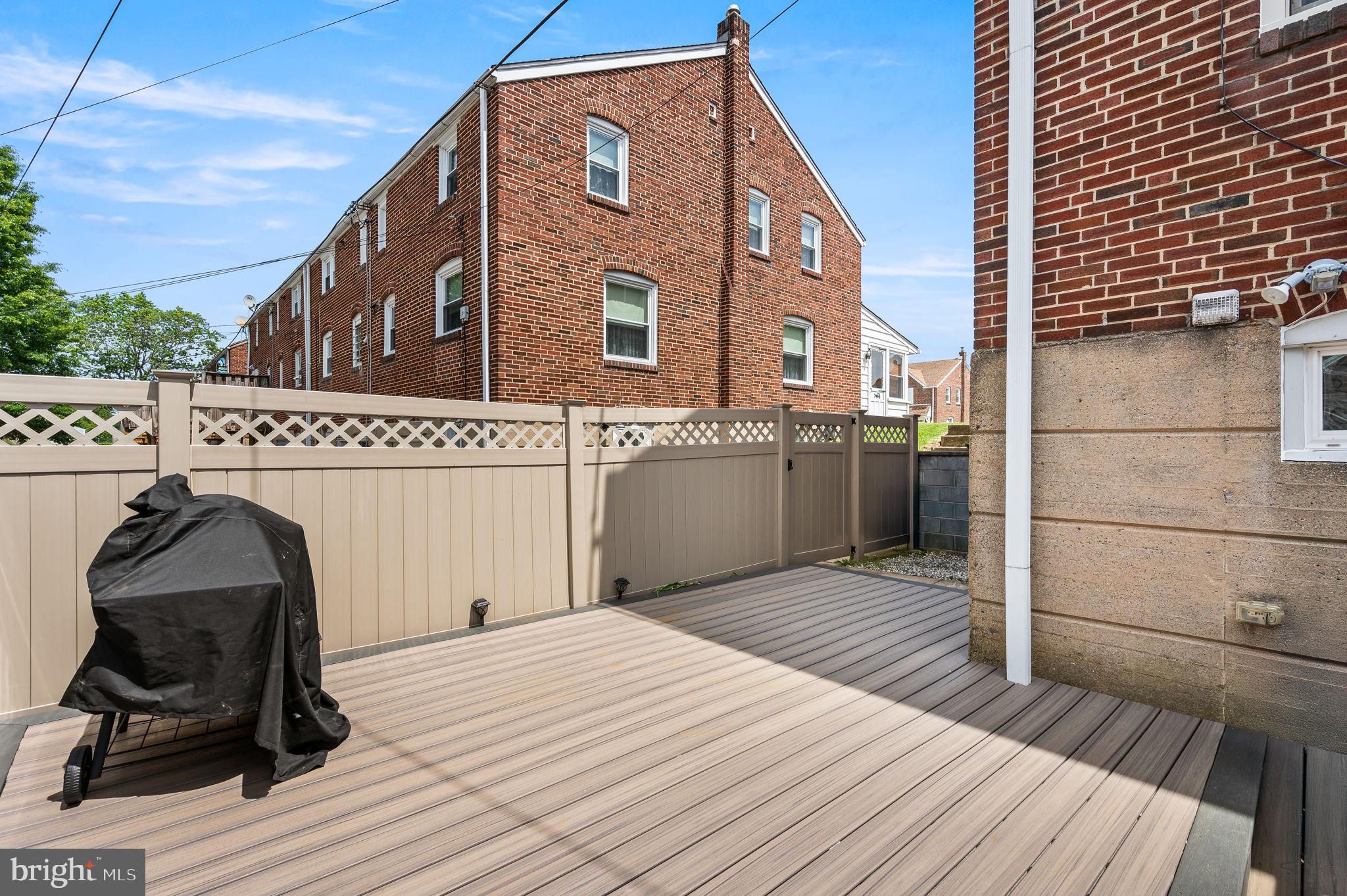 602 Braxton Road Ridley Park, PA 19078 - Photo 29 of 36 Private Outdoor Entertaining Area