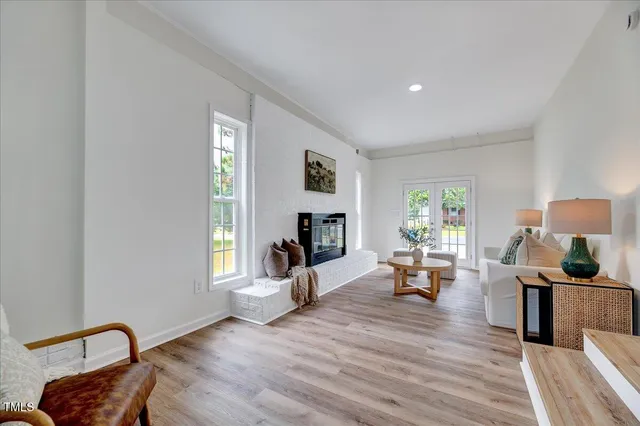 a view of a small space