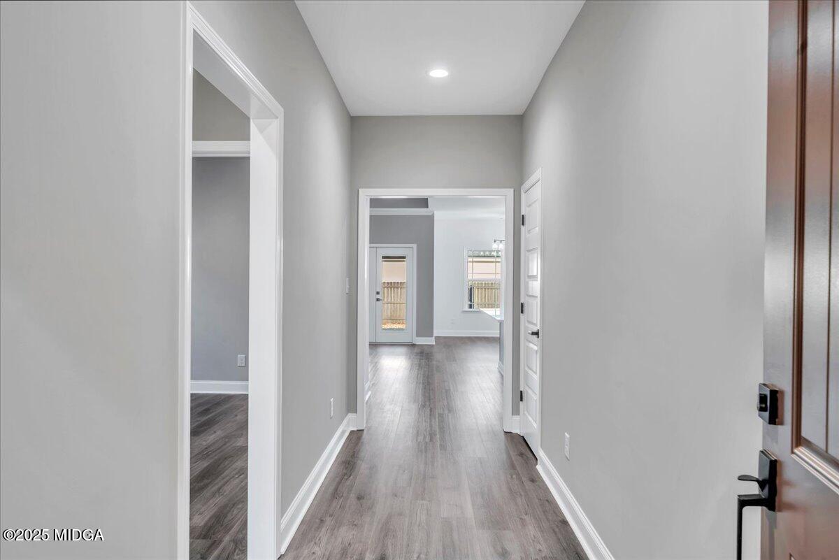 100 Early Drive Byron, GA 31008 - Photo 4 of 49 a view of hallway with wooden floor