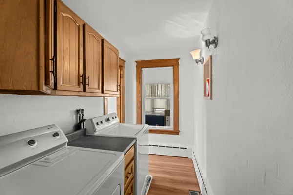 a view of front door with hallway