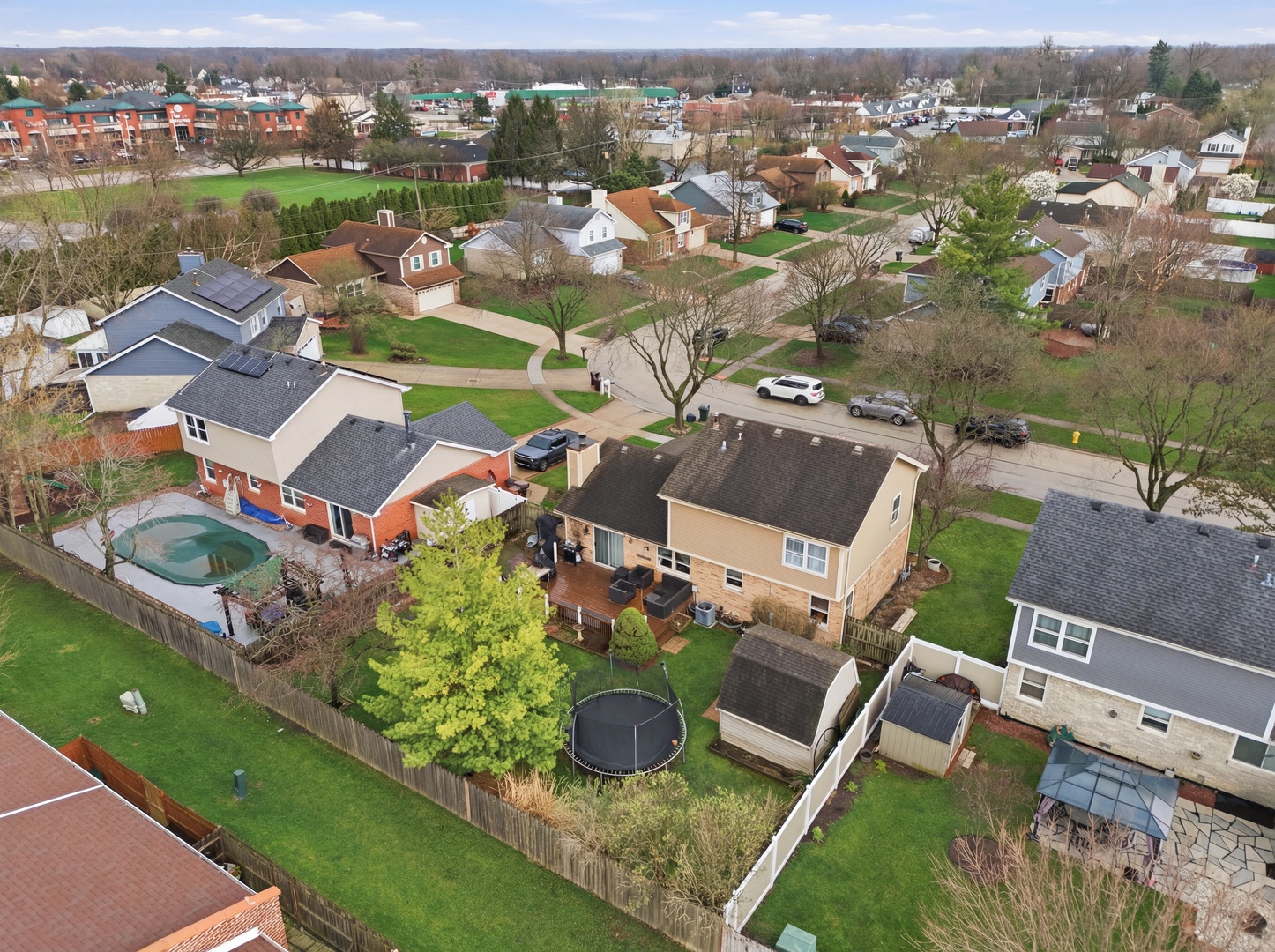 6900 Olde Gatehouse Road Tinley Park, IL 60477 - Photo 5 of 37 an aerial view of a house with a lake view