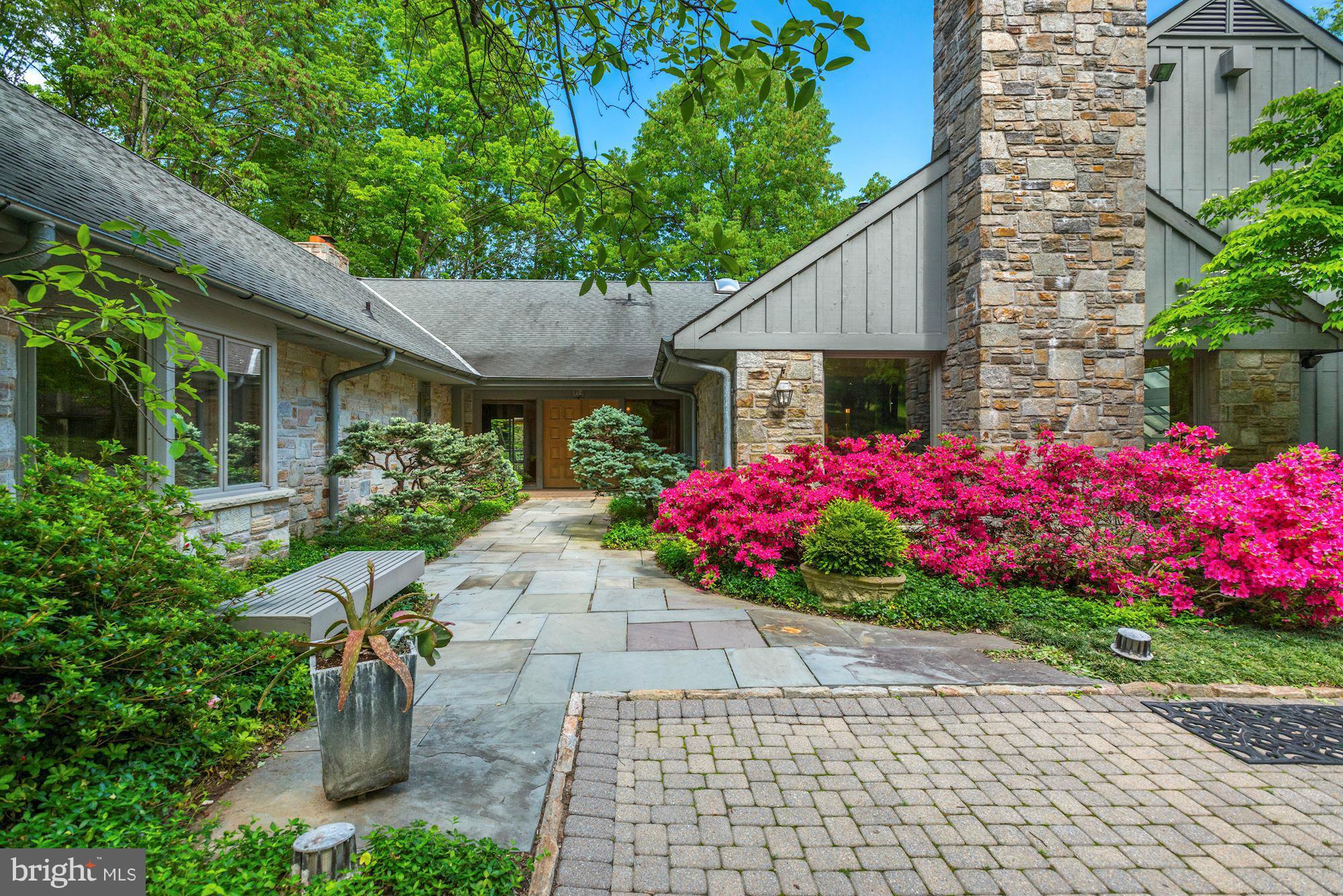 2410 Stone Mill Road Baltimore, MD 21208 - Photo 2 of 30 Landscaped Main Entry Walk