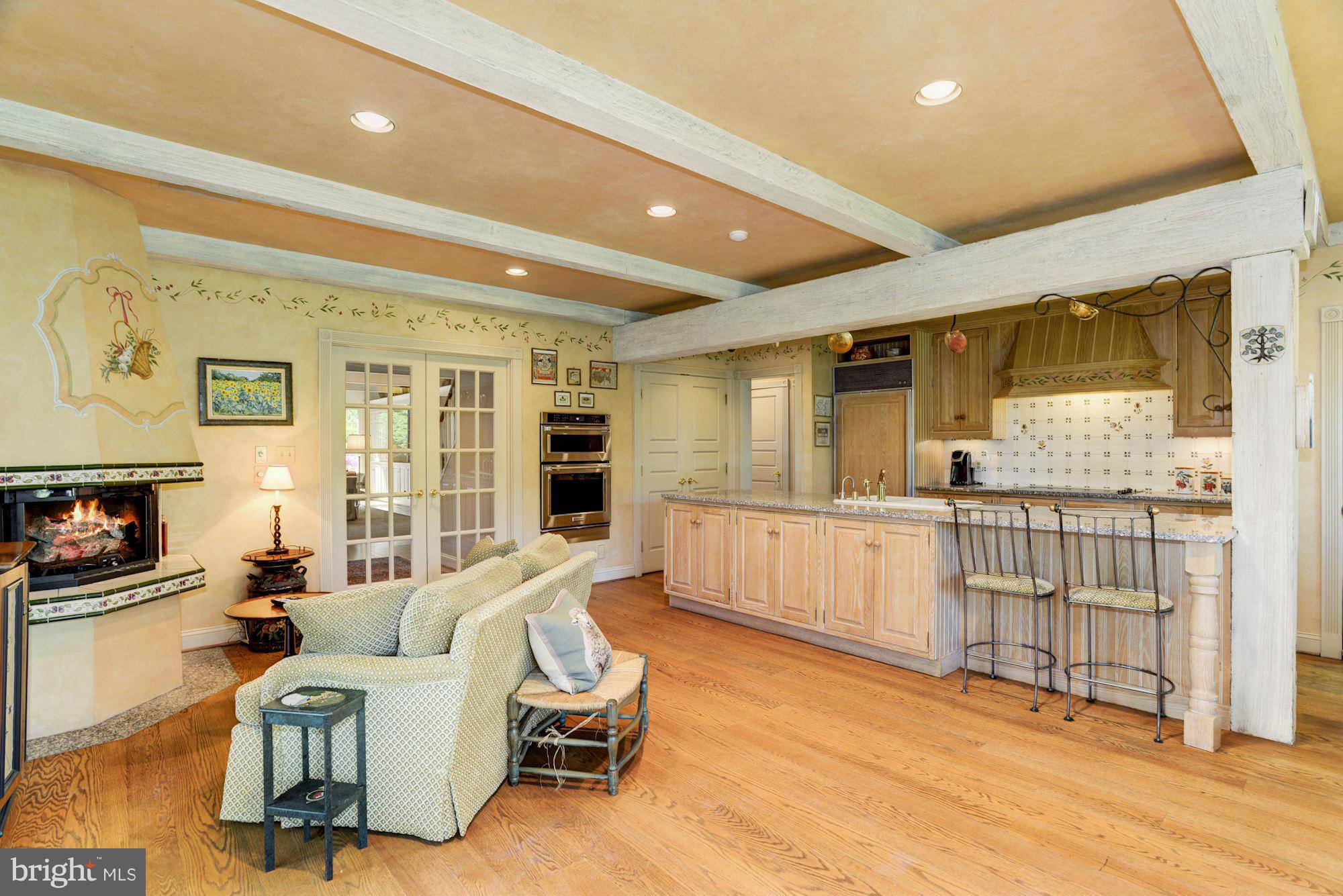 2410 Stone Mill Road Baltimore, MD 21208 - Photo 18 of 30 Kitchen Gas Fireplace