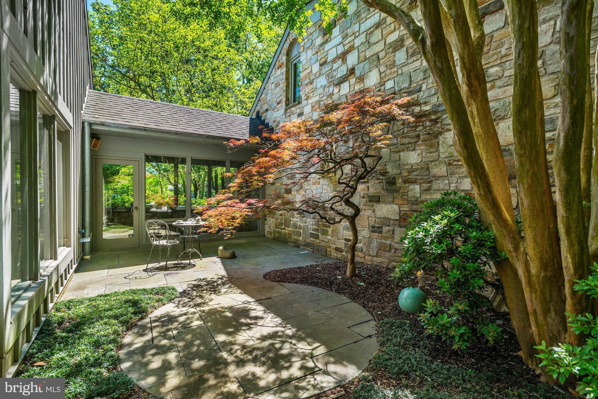 2410 Stone Mill Road Baltimore, MD 21208 - Photo 28 of 30 Glass Atrium off Master to Garage